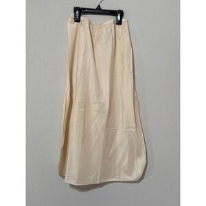 Vintage Lady Lynne Nude Tan Half Slip Women's Size 27" Nylon Blend